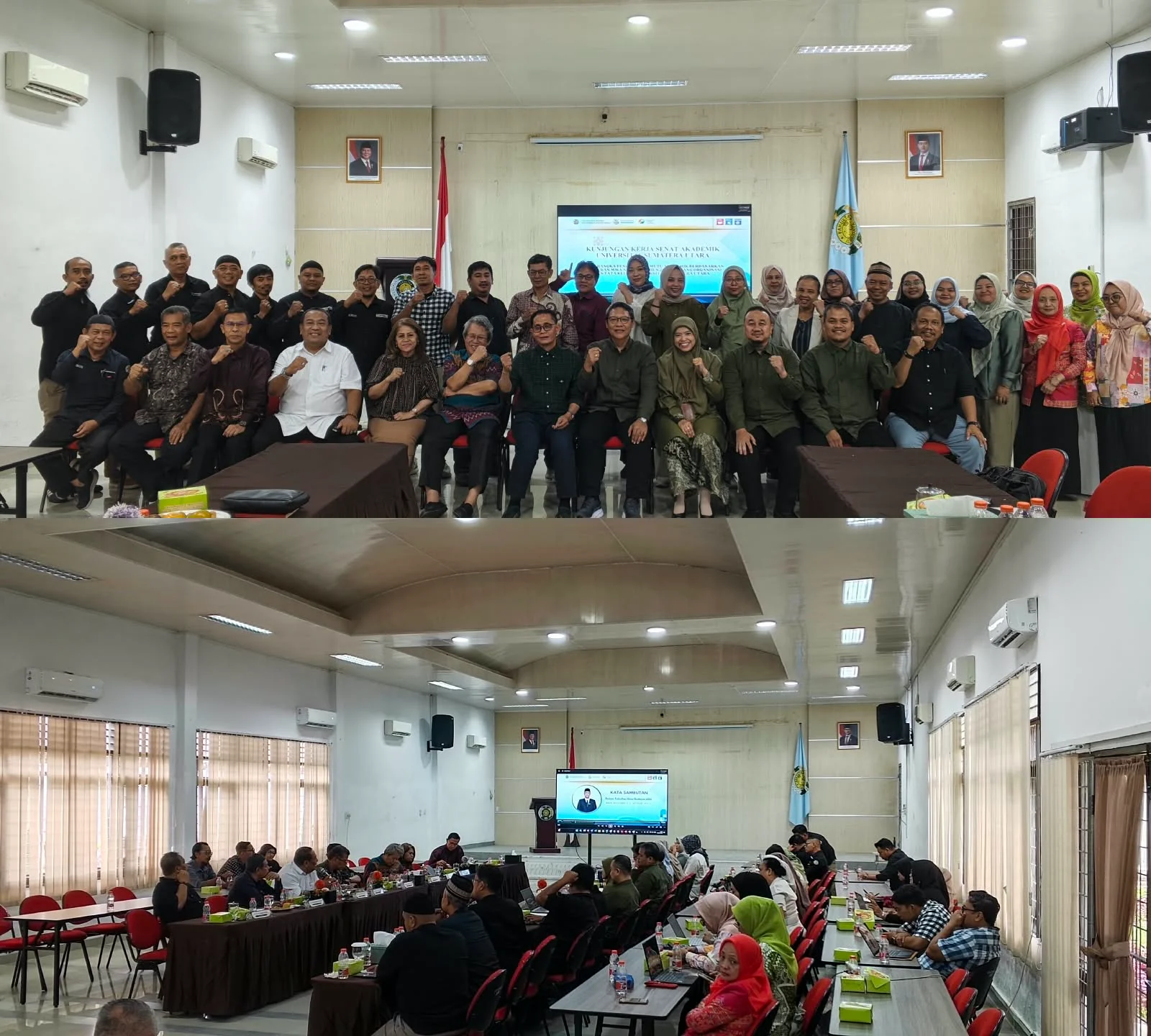Senat Akademik USU Kunjungi FIB, Perkuat Pengawasan Mutu Akademik dan Implementasi Renstra